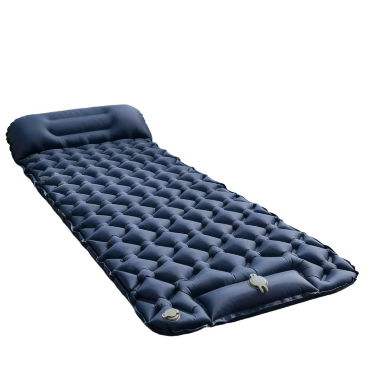 Outdoor Camping Mattress - 屋外キャンプテント用自動膨張式マットレス、スリーピングパッド、足踏み式便利なインフレータブルパッド、シングルまたはダブル