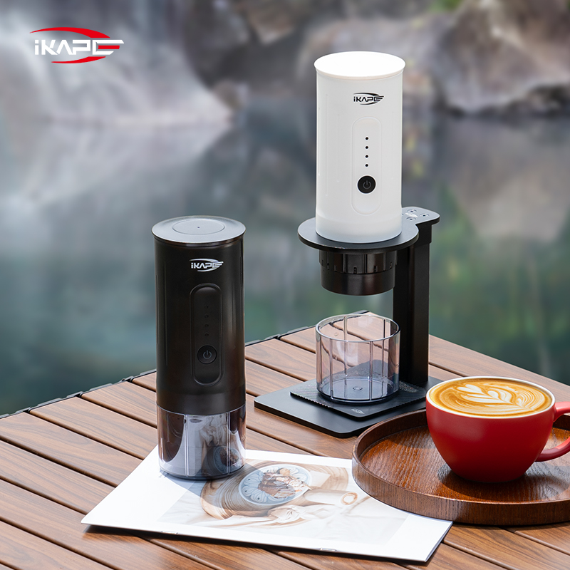 Outdoor Camping Vehicle - IKAPE ポータブルコーヒーメーカー Kapo K1/コーヒーカプセル 2-in-1 エスプレッソ
