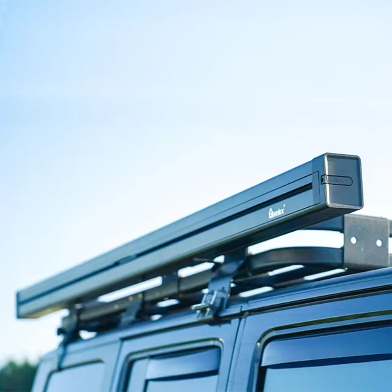 Outdoor Camping Vehicle - Awnlux 4x4格納式オフロード車用アルミケースロールアップオーニングテント（屋外キャンプカー用）
