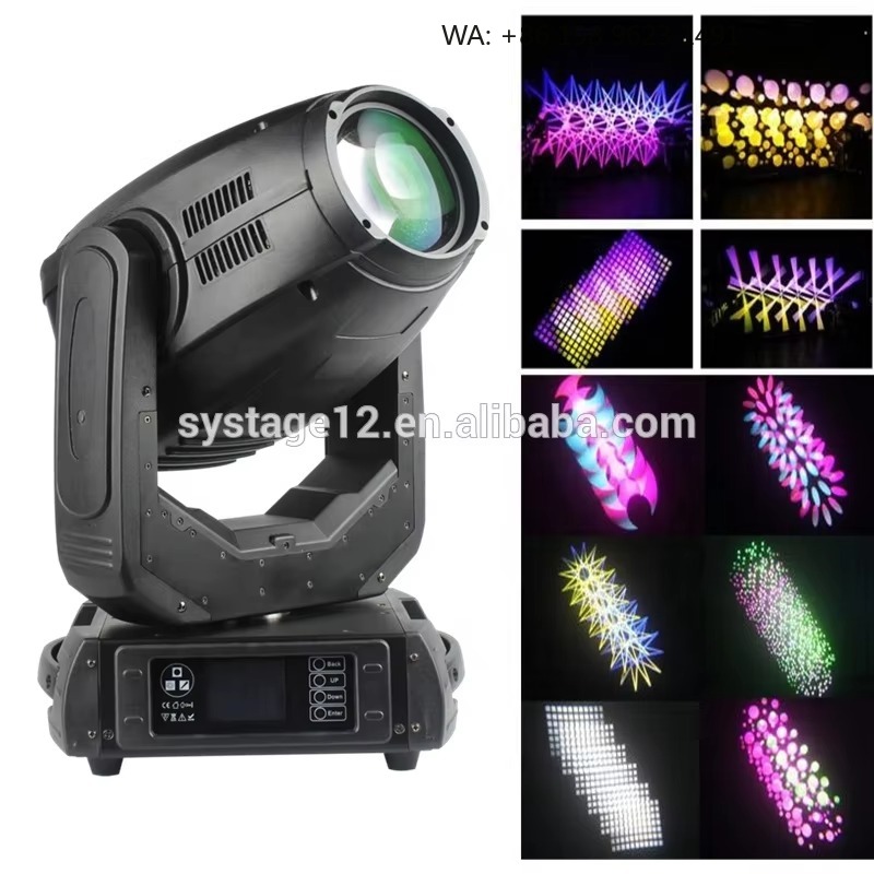 Headlamp - 280W RGBWマトリックスムービングヘッドスポットライトダブルホイールプリズムステージランプ（ディスコ、KTV、音楽ライブパフォーマンス用）