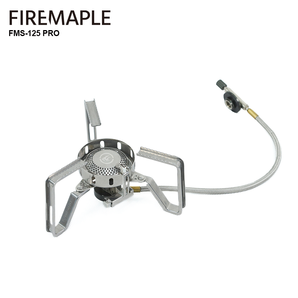 Outdoor Camping Outlet - ファイヤーマプル防風スプリットガスバーナー、軽量機器、点火装置、屋外ハイキングとキャンプ、3240w、FMS-125PRO