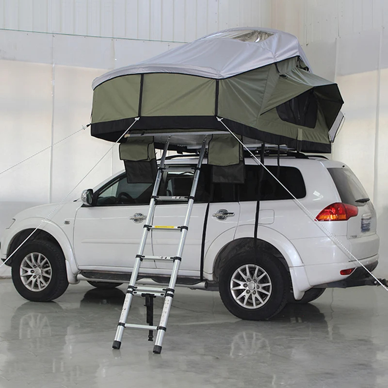 Outdoor Camping Vehicle - 工場直販-RTTアウトドア車両キャンプ用大型ピックアップトラック用ソフトシェルルーフトップテント適用範囲