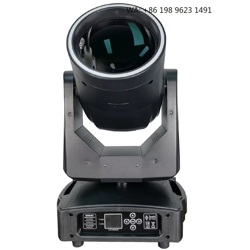 Headlamp - 300W高輝度ムービングヘッドビームライトストロボエフェクトステージランプDMX制御、ダンスホール、ナイトクラブ、DJステージ用