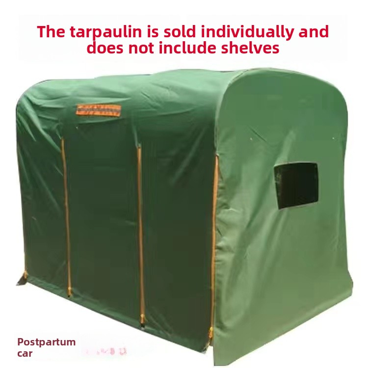 Travel Outdoor Camping Youtube - 電動三輪車キャノピー密閉型ボディ丸管屋根日よけ雨よけオックスフォード生地屋外キャンプ旅行保護具