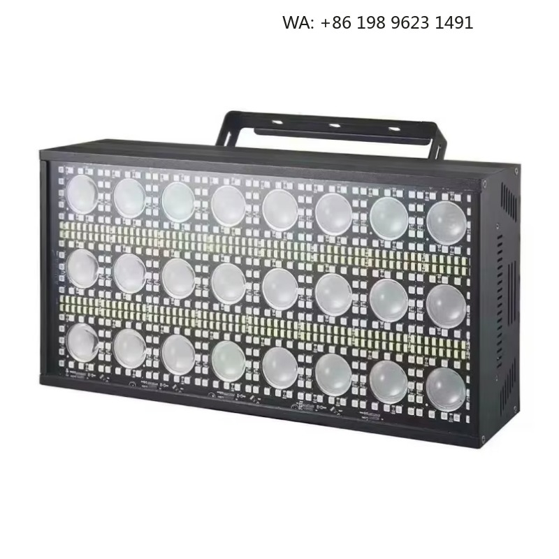 Headlamp - 24x3Wサンダーフラッシュムービングヘッドプロファイルライトストロボステージランプ（結婚式、ディスコ、DJ、大規模な集会、ステージショー用）