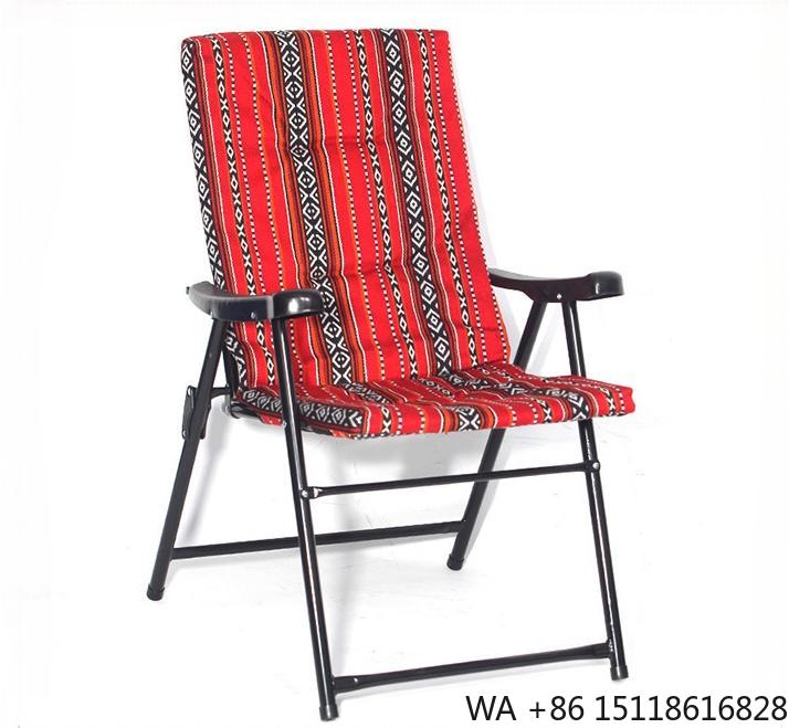 Outdoor Camping Furniture - 工場卸売 屋外家具 キャンプチェア ポータブル折りたたみ式鉄製 カスタムカラーデザイン 持ち運び簡単