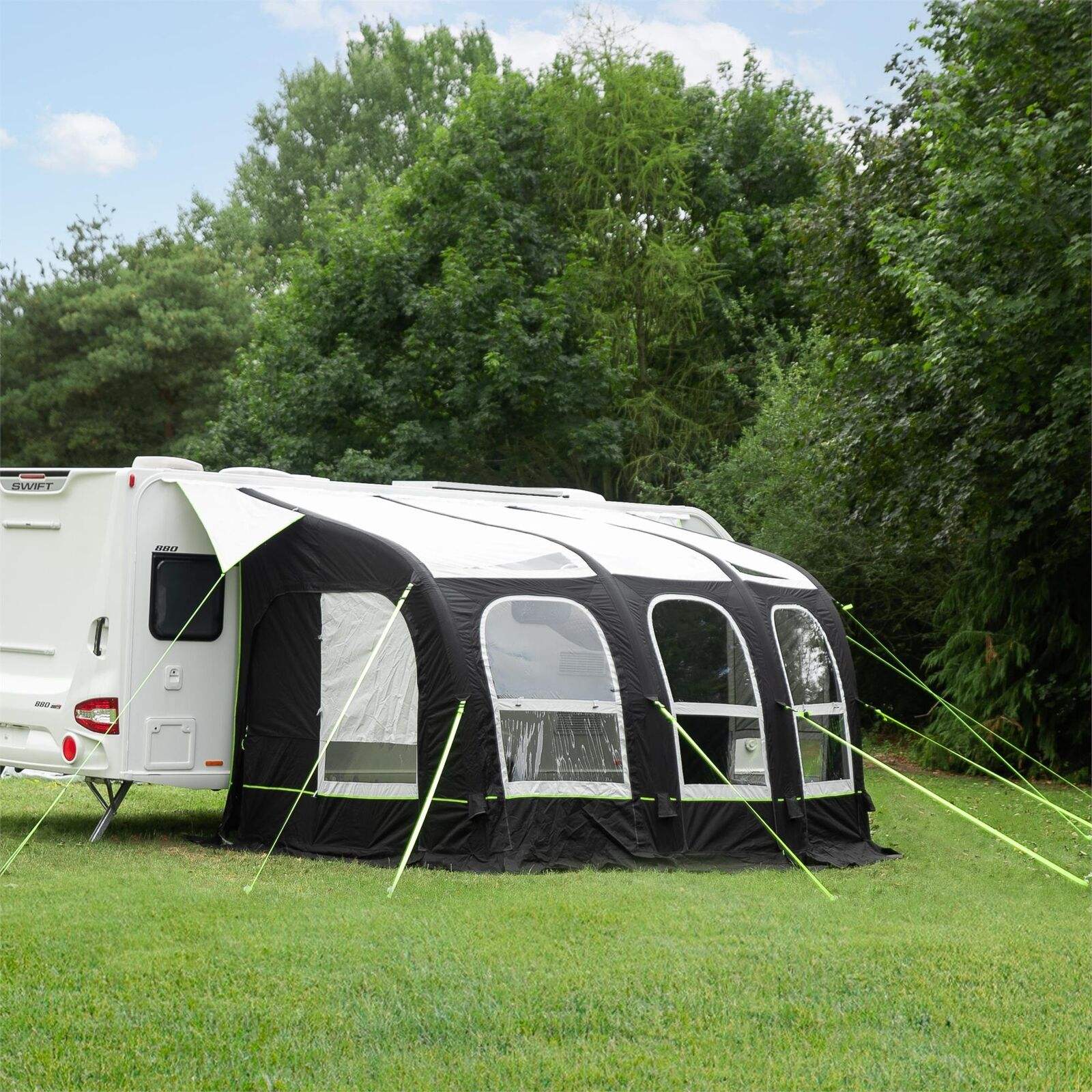 Travel Outdoor Camping Youtube - 屋外キャンプ用エアオーニングキャラバンインフレータブルチューブファミリー大型トンネル旅行テント販売促進