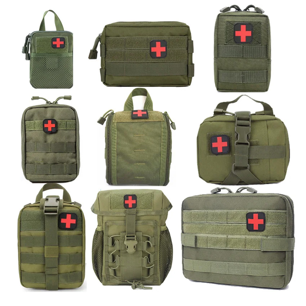 First Aid Kit Camping - IFAK EDC バッグウエストバッグ狩猟ベスト緊急ツールキット屋外応急処置キットキャンプサバイバルバッグ
