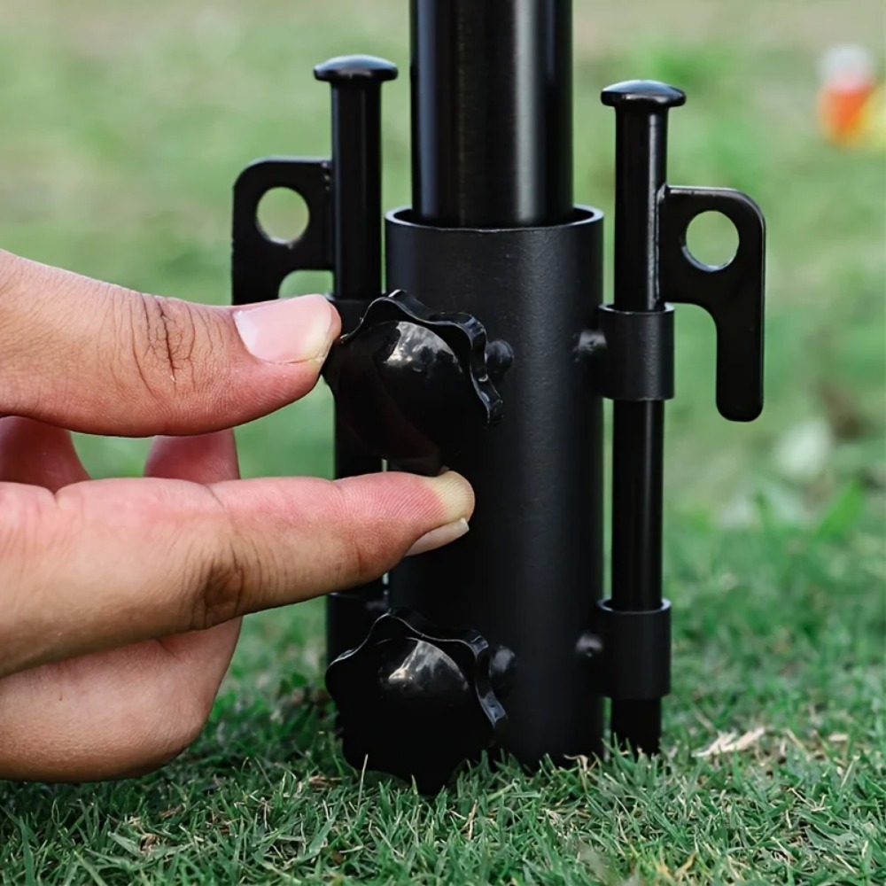 屋外カラー調整可能なキャノピーポールホルダーグランドプラグキ - Outdoor Camping Youtube のレビューと価格