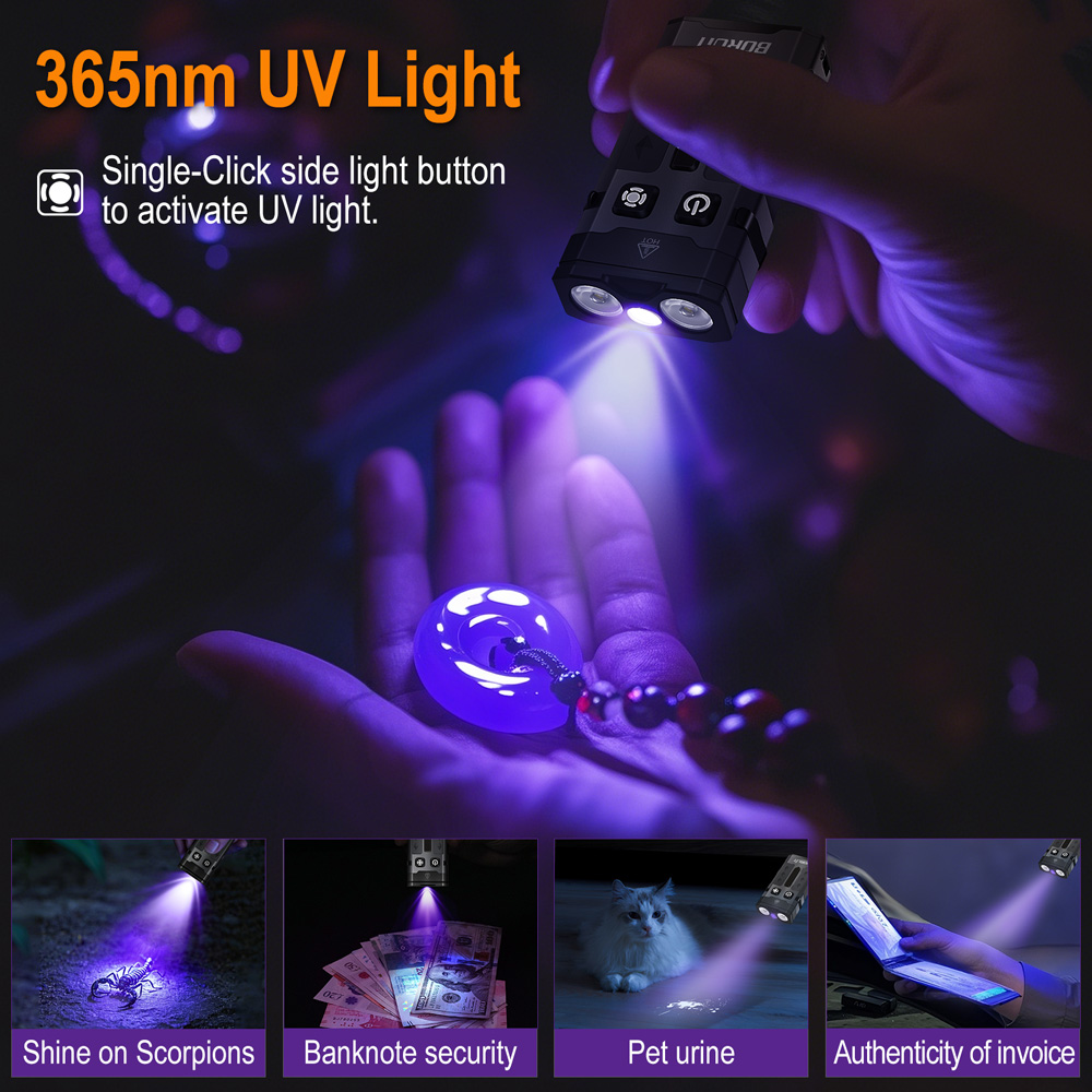 BORUiT EV20 EDC 懐中電灯 1100LM 36 - Outdoor Camping Glamping Share のレビューと価格