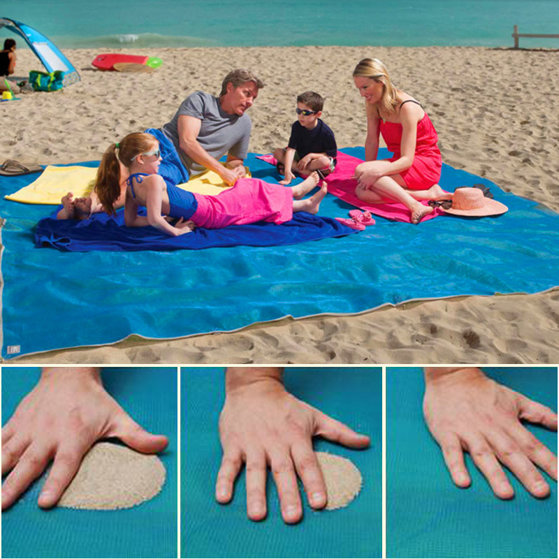 Lohascamping ビーチマット、砂の無料マット、折り - Outdoor Camping Mats Large のレビューと価格