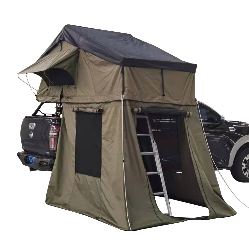 防水サンシェード折りたたみ式ルーフトップカーファミリーキャン - Outdoor Camping Tent Waterproof のレビューと価格