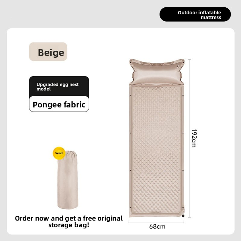 インフレータブルマットレス、スポンジスリーピングパッド、フロ - Outdoor Camping Mattress のレビューと価格