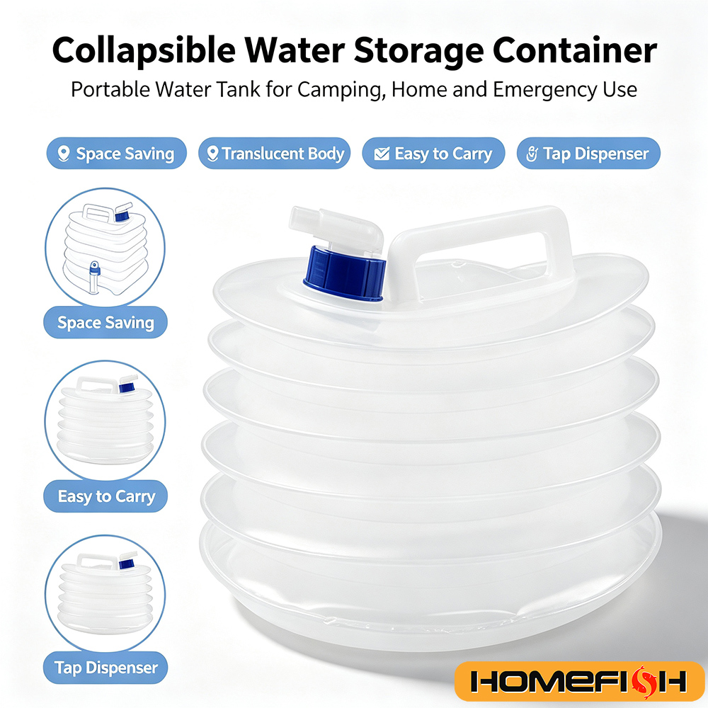 携帯用折りたたみ式水貯蔵バケツ 5/10/15L 緊急時/ア - Outdoor Camping Water Tank のレビューと価格