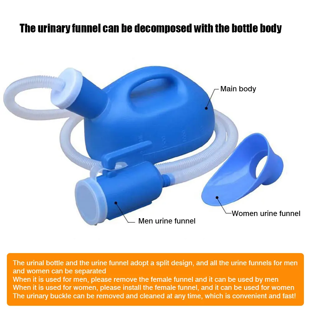 2000ml携帯用小便器、ホース付き、男女兼用、1.3/1. - Travel Outdoor Camping Youtube のレビューと価格