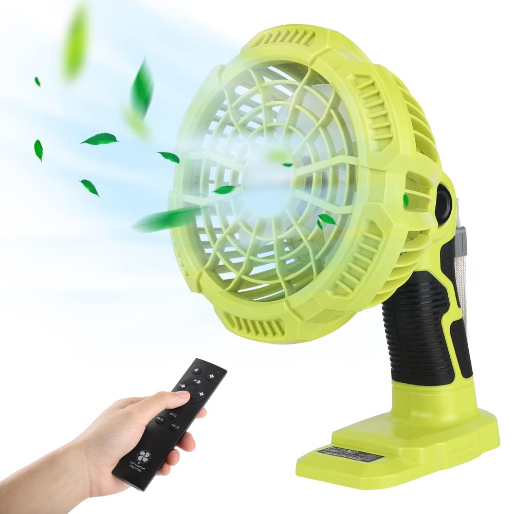 ポータブルLEDライトファン,300ルーメン,18Vバッテリ - Outdoor Camping Jobs のレビューと価格