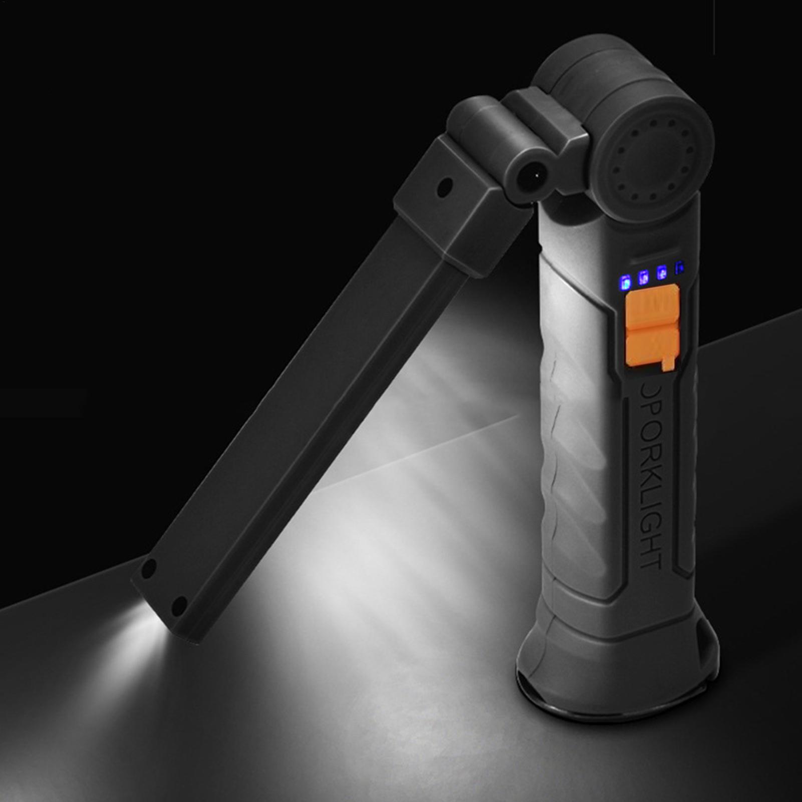 充電式LED懐中電灯 マグネット＆フック付き 防水仕様 作業 - Outdoor Camping Jobs のレビューと価格