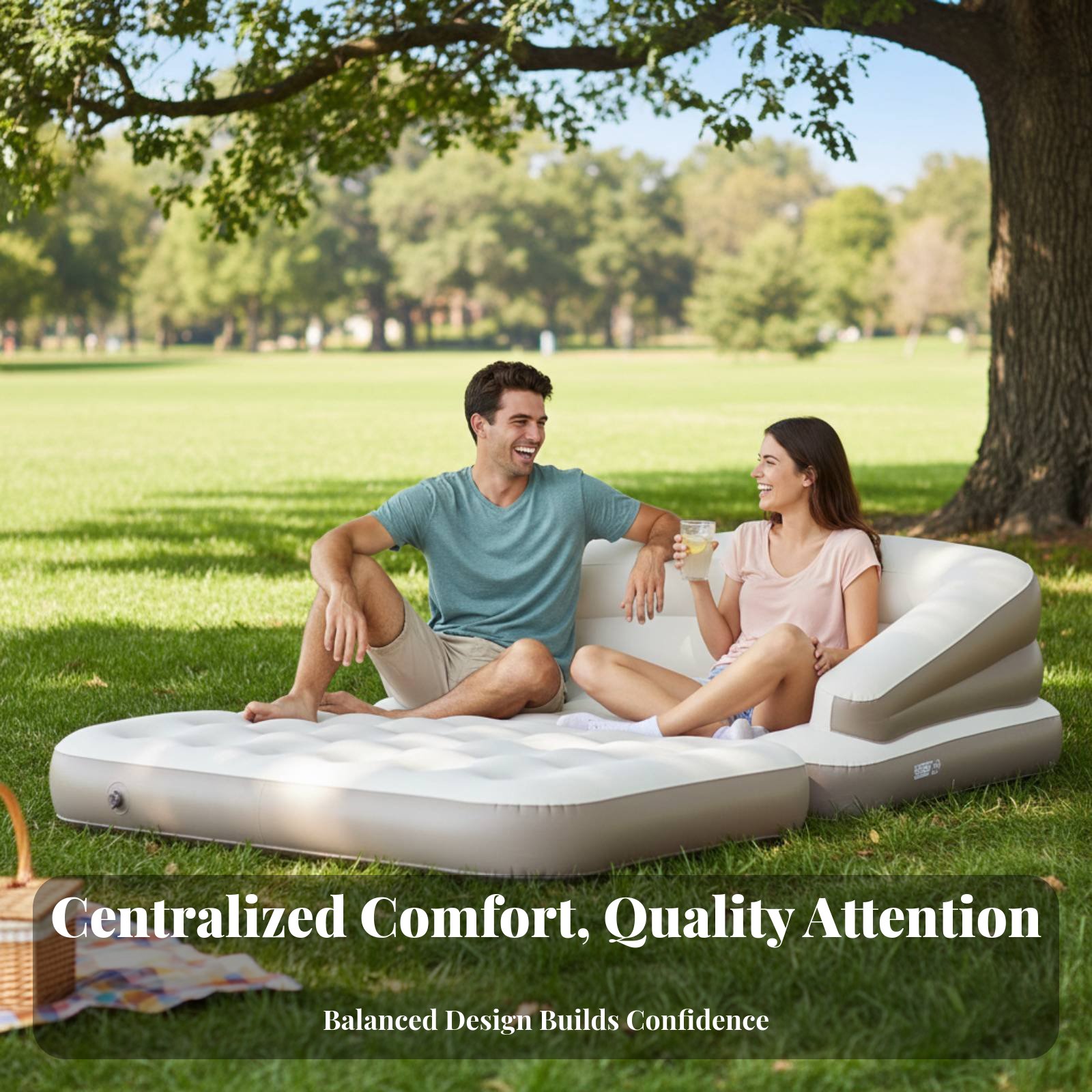インフレータブルマットレス、折りたたみ式エアソファベッド、ア - Outdoor Camping Mattress のレビューと価格