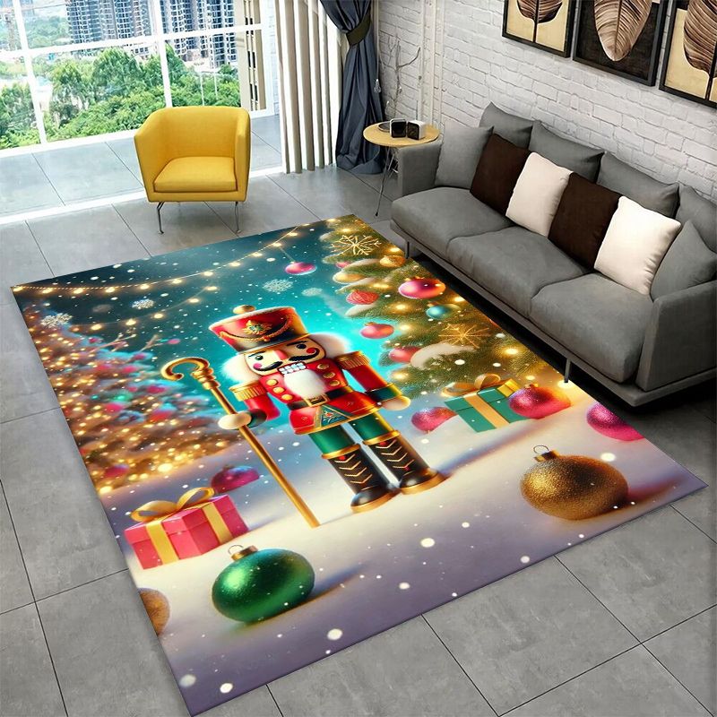 漫画くるみ割り人形メリークリスマス大面積ラグ滑り止めカーペッ - Outdoor Camping Mats Large のレビューと価格