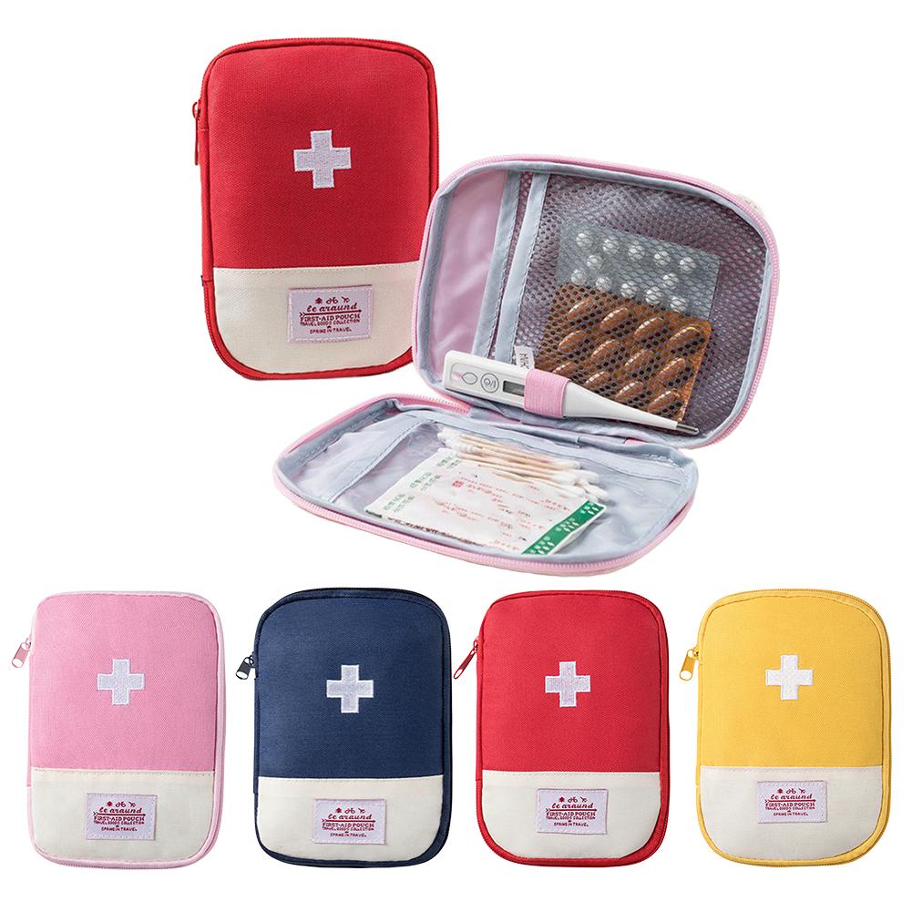 ポータブル救急医療キット旅行アウトドアキャンプ緊急薬収納バッ - First Aid Kit Camping のレビューと価格