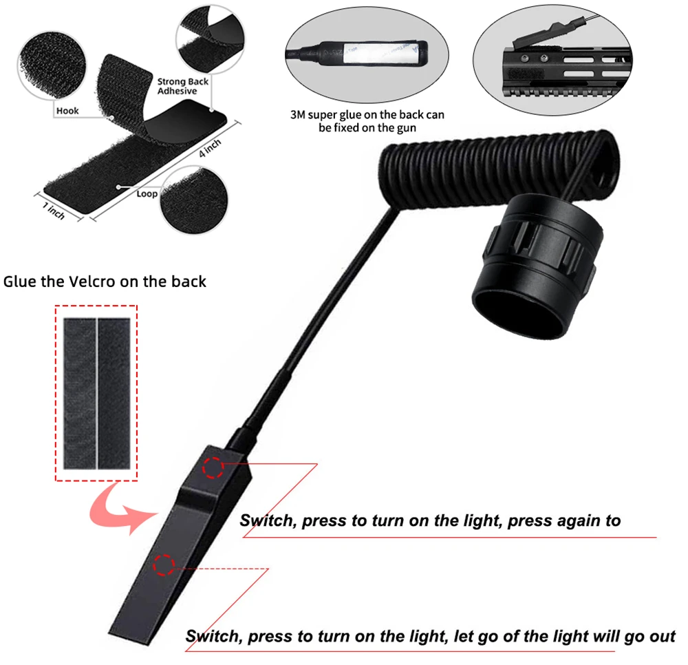 LED 戦術狩猟懐中電灯 USB 充電式防水トーチランププロ - Outdoor Camping Glamping Share のレビューと価格