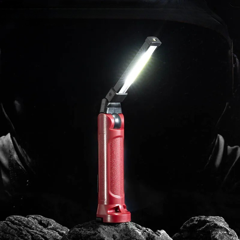 COB LED ワークライト充電式折りたたみ懐中電灯屋外キャ - Outdoor Camping Vehicle のレビューと価格