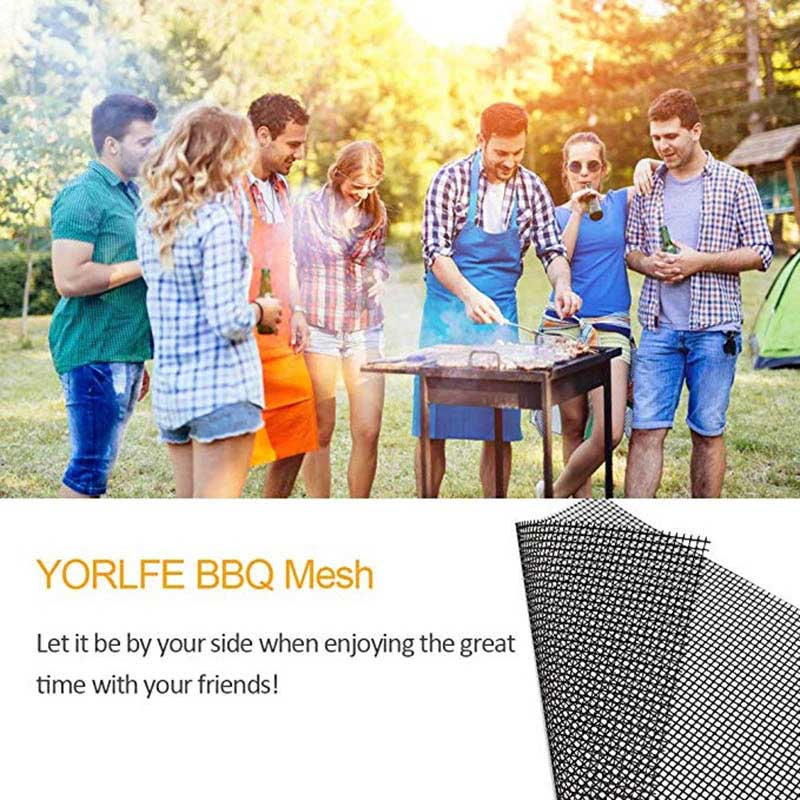 Yomeei 1個バーベキューグリルマット格子状バーベキュー - Outdoor Camping Mattress のレビューと価格