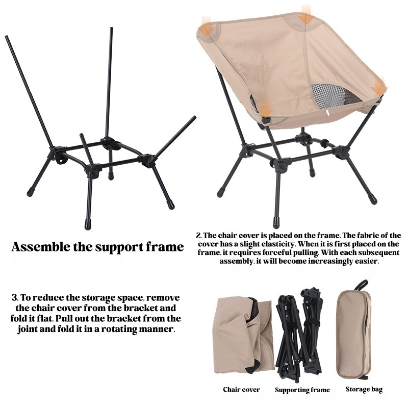 ビーチフィッシングスツールポータブル折りたたみキャンプチェア - Travel Outdoor Camping Youtube のレビューと価格