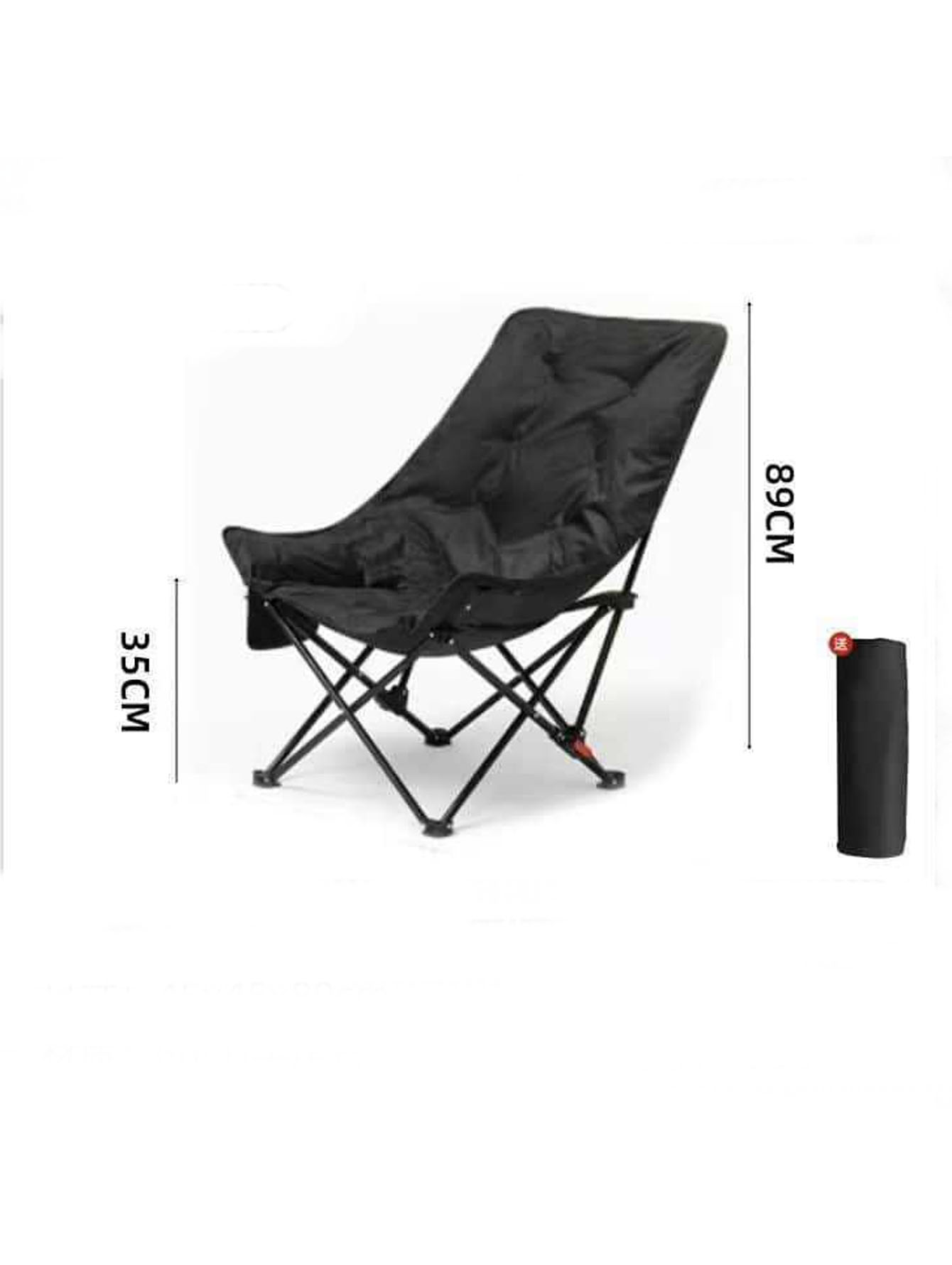 屋外用折りたたみ式ハイバックムーンチェア、2人用調節可能なポ - Outdoor Camping Furniture のレビューと価格