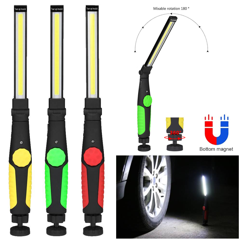 折りたたみ COB 懐中電灯 USB 充電式ワークライトキャ - Outdoor Camping Jobs のレビューと価格