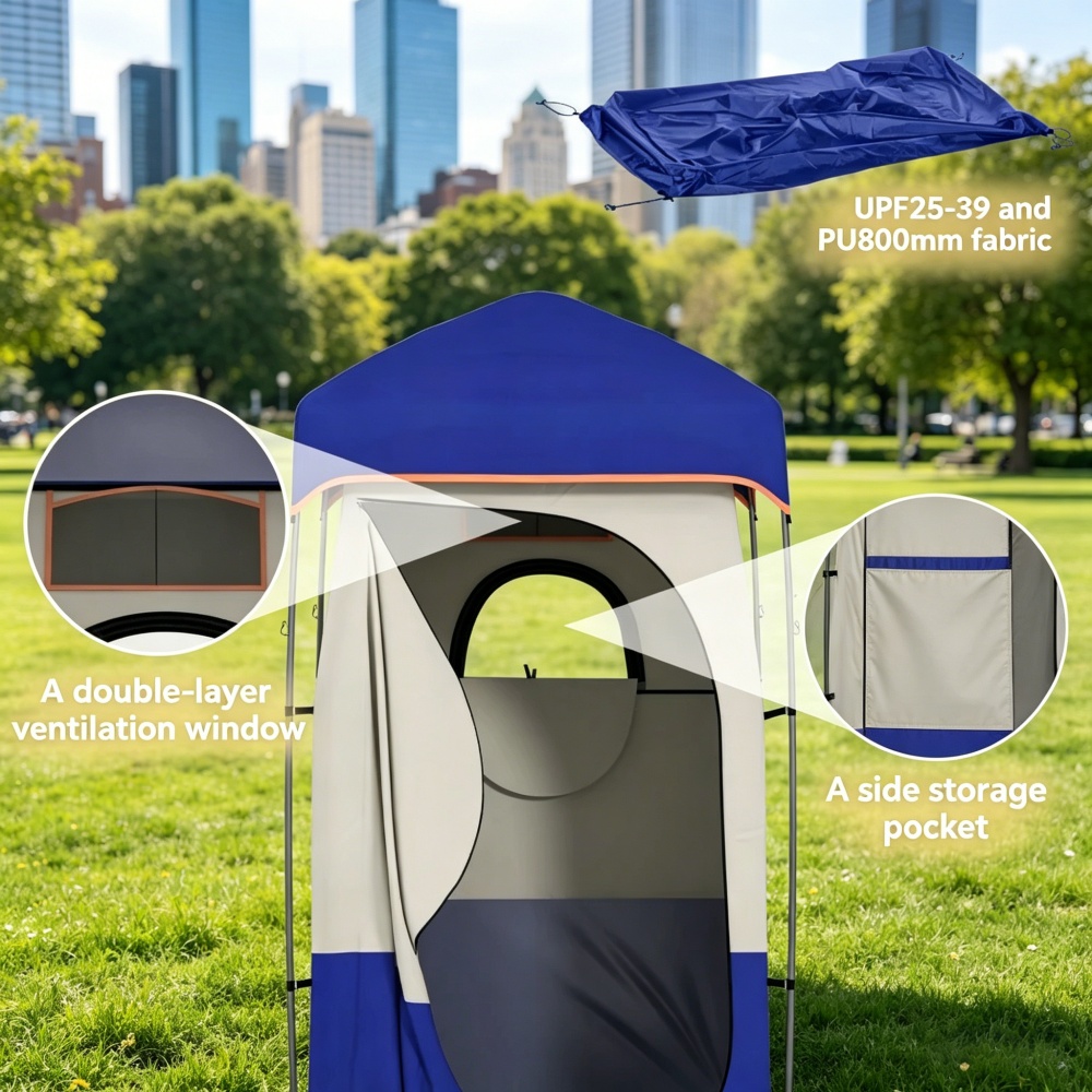 キャンプシャワーテント ポップアップ更衣室 2026年新型  - Outdoor Camping Tent Waterproof のレビューと価格