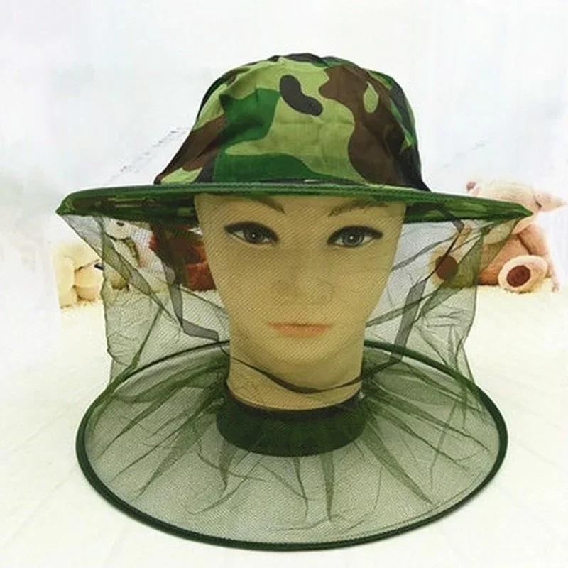 旅行プルオーバー蚊帳帽子屋外防虫帽子キャンプ防蚊帽子ネットキ - Outdoor Camping Mosquito Net のレビューと価格