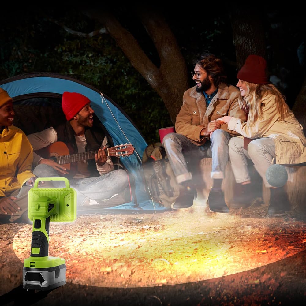 18W 2000LM コードレス LED 懐中電灯 リョービ - Outdoor Camping Jobs のレビューと価格