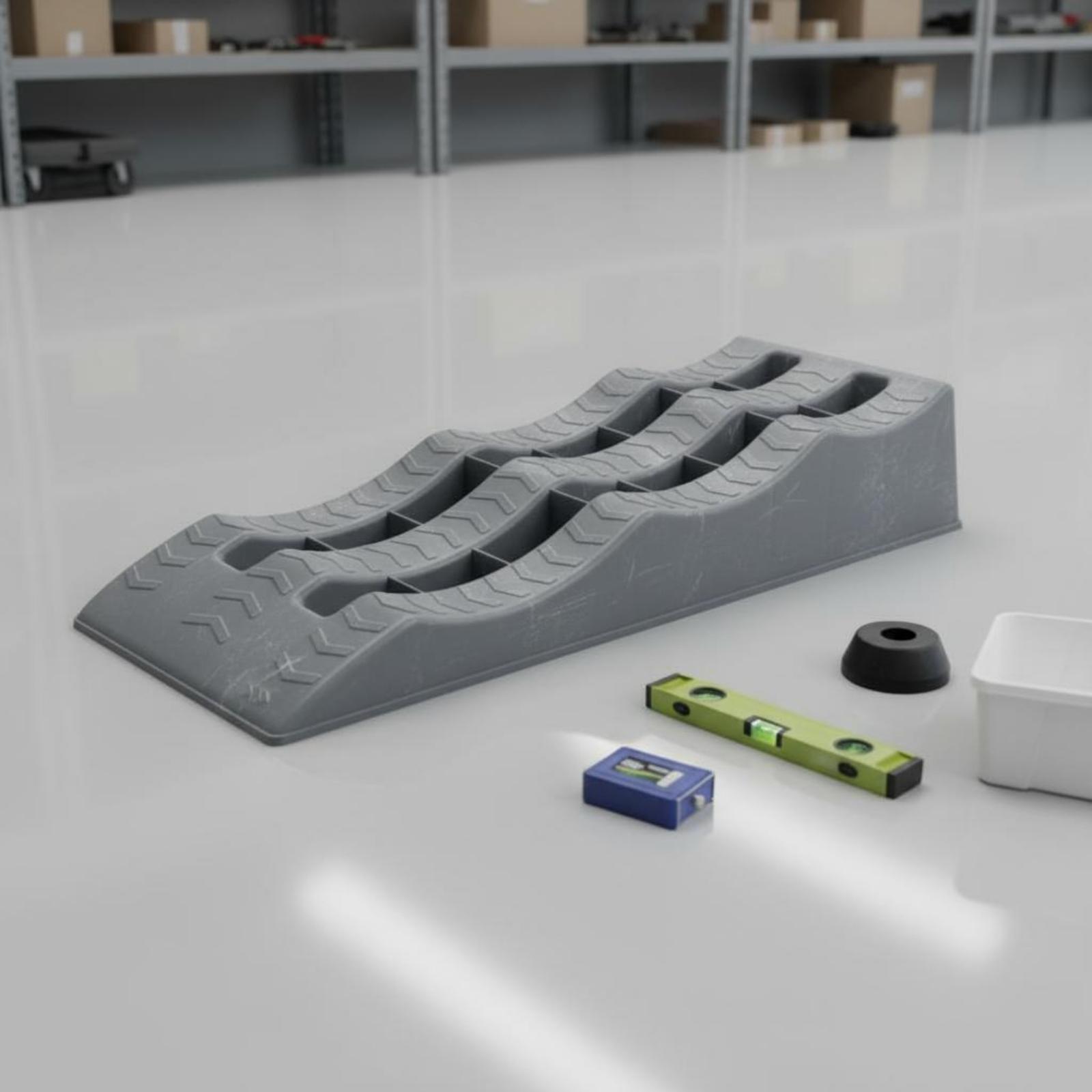 車両用レベリングブロック 3段ポリプロピレン製スロープ ホイ - Outdoor Camping Vehicle のレビューと価格