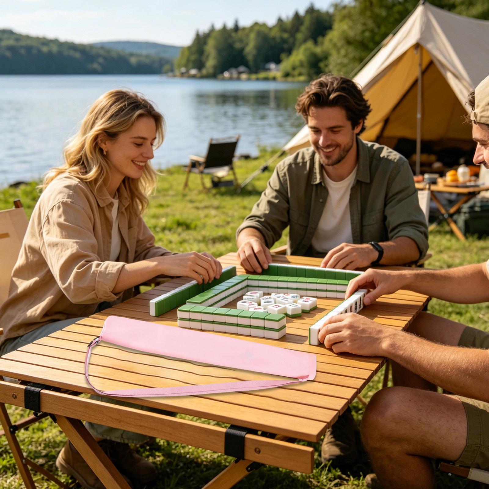 麻雀マットチューブポータブル防水保護麻雀トラベルバッグ収納チ - Travel Outdoor Camping Youtube のレビューと価格