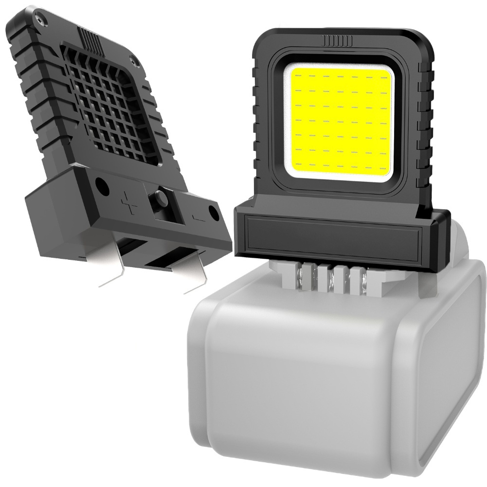強力な 14 ワット LED ワークランプ 20 V 21  - Outdoor Camping Jobs のレビューと価格