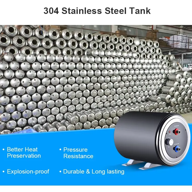 304ステンレス鋼電気温水器ポータブルタンク RV、ヨット、 - Outdoor Camping Water Tank のレビューと価格