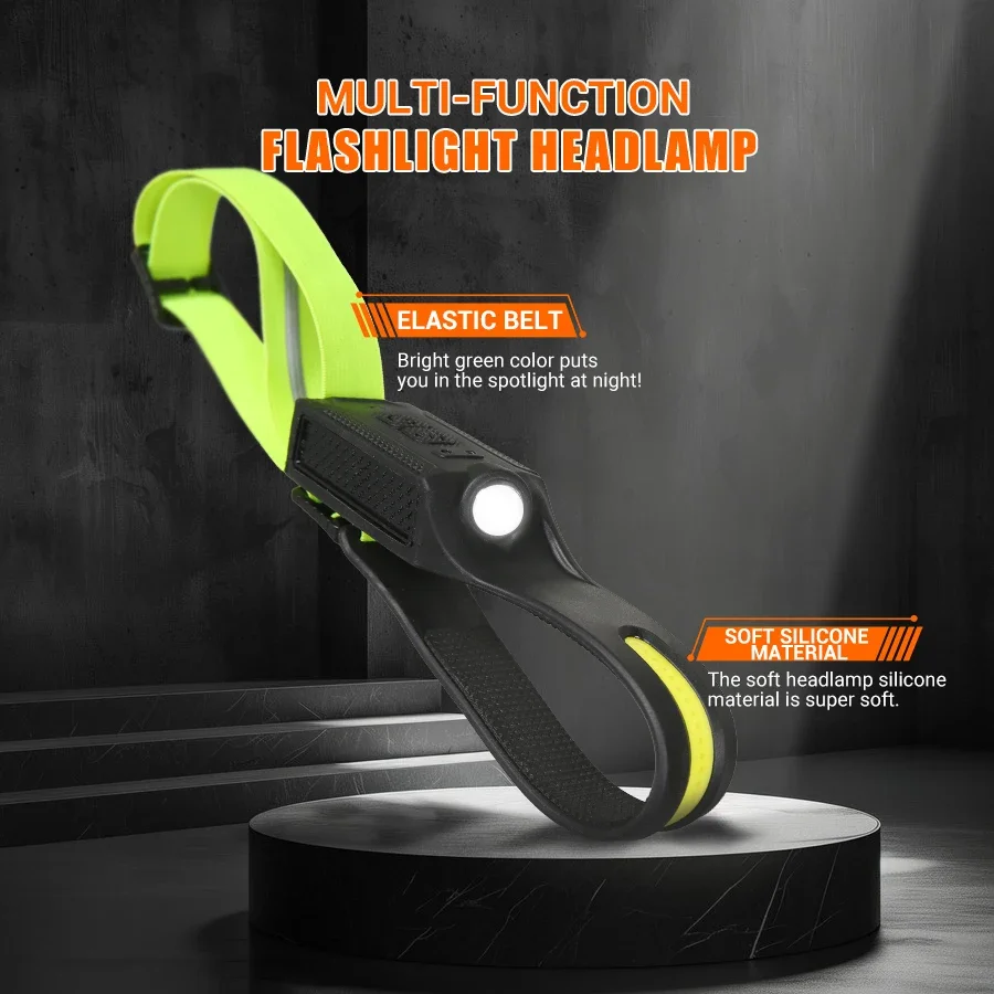 LED ヘッドランプ USB 充電式 3 モード照明ヘッドラ - Headlamp のレビューと価格