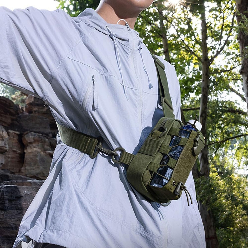 アウトドアウォーターボトルウエストバッグ電話クロスボディ収納 - Outdoor Camping Water Tank のレビューと価格