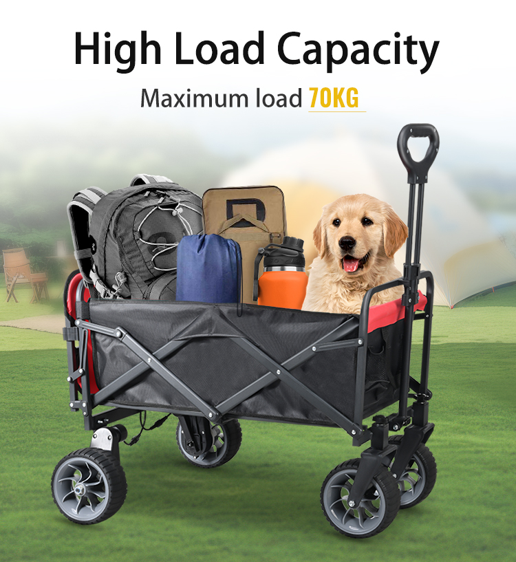電動キャンプワゴンカート 折りたたみ式 2000mAh 電動 - Outdoor Camping Furniture のレビューと価格