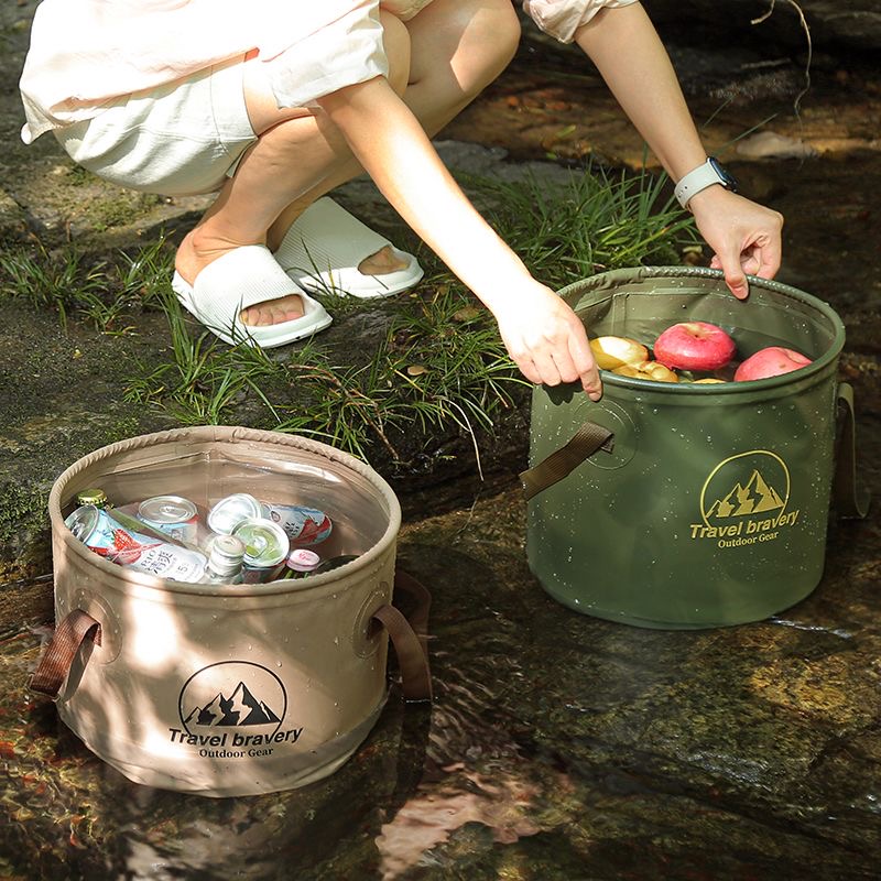 車用折りたたみバケツ 防水折りたたみ式シンク 旅行用折りたた - Outdoor Camping Outlet のレビューと価格