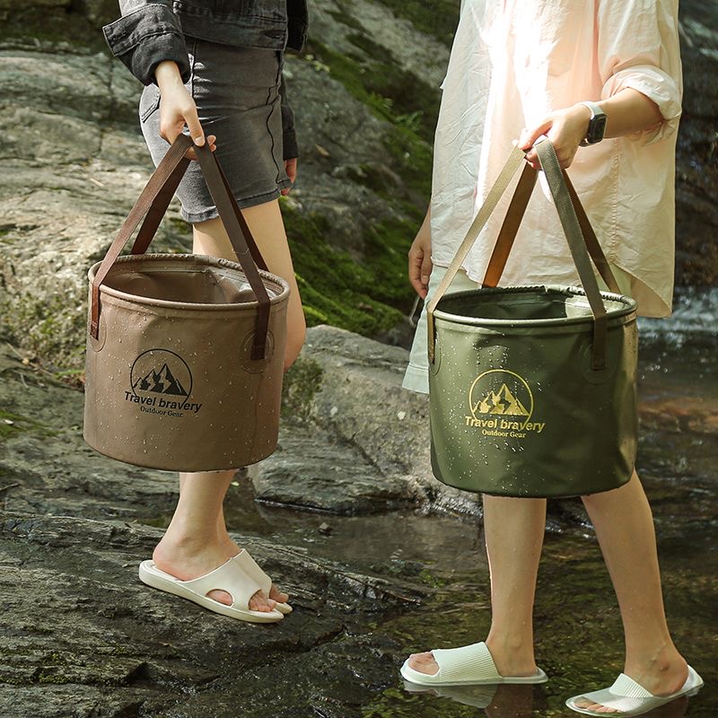 車用折りたたみバケツ 防水折りたたみ式シンク 旅行用折りたた - Outdoor Camping Outlet のレビューと価格