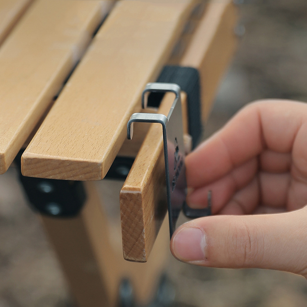 ハングガスキャニスターフックキャンプテーブルフック​​ステン - Outdoor Camping Outlet のレビューと価格