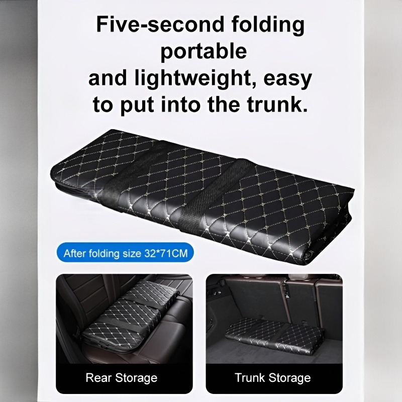 折りたたみ式車用後部座席ベッド、空気注入不要、インスタントセ - Outdoor Camping Mattress のレビューと価格
