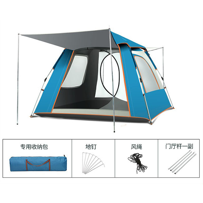 大型キャンプテントセット、インスタントテント超軽量防水ポータ - Outdoor Camping Tent Waterproof のレビューと価格