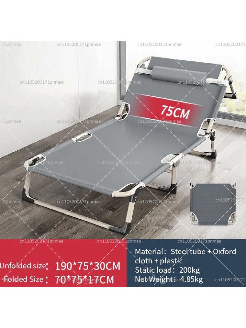 金属製折りたたみシングルベッド モダンオフィス用ポータブルベ - Outdoor Camping Mattress のレビューと価格