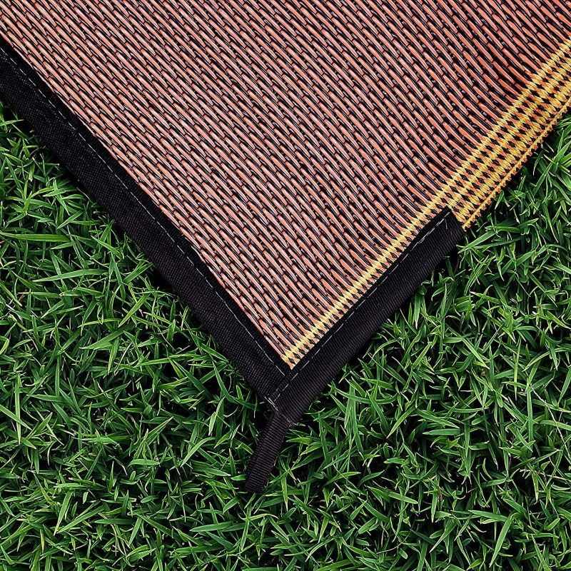 大型リバーシブル屋外パティオマット 42857 ピクニック  - Outdoor Camping Mats Large のレビューと価格