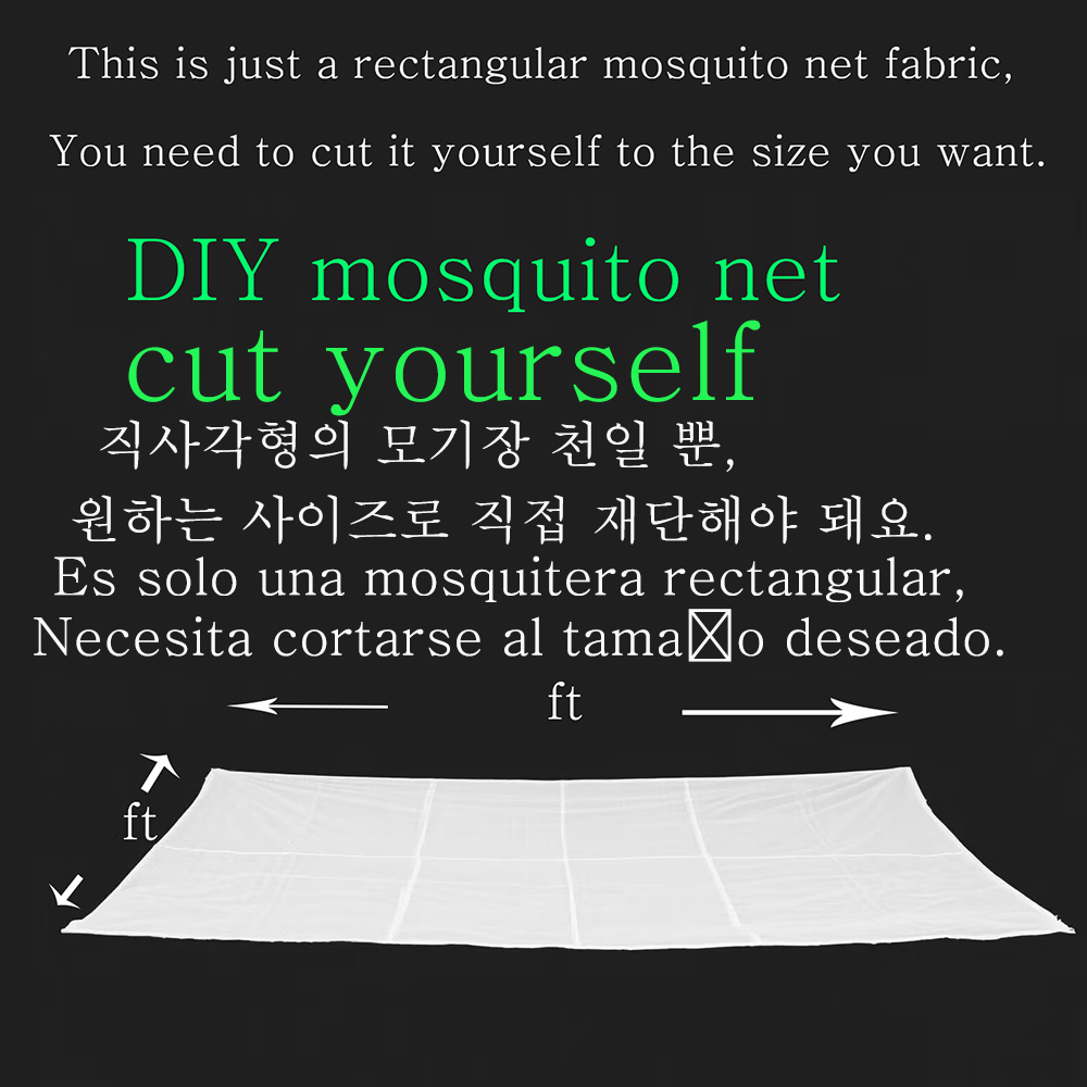 テントアクセサリー DIY 蚊帳 2 メートル * 3 メー - Outdoor Camping Mosquito Net のレビューと価格