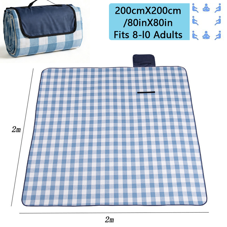 SSUNTAK 大型防水折りたたみピクニックブランケット 砂 - Outdoor Camping Mats Large のレビューと価格