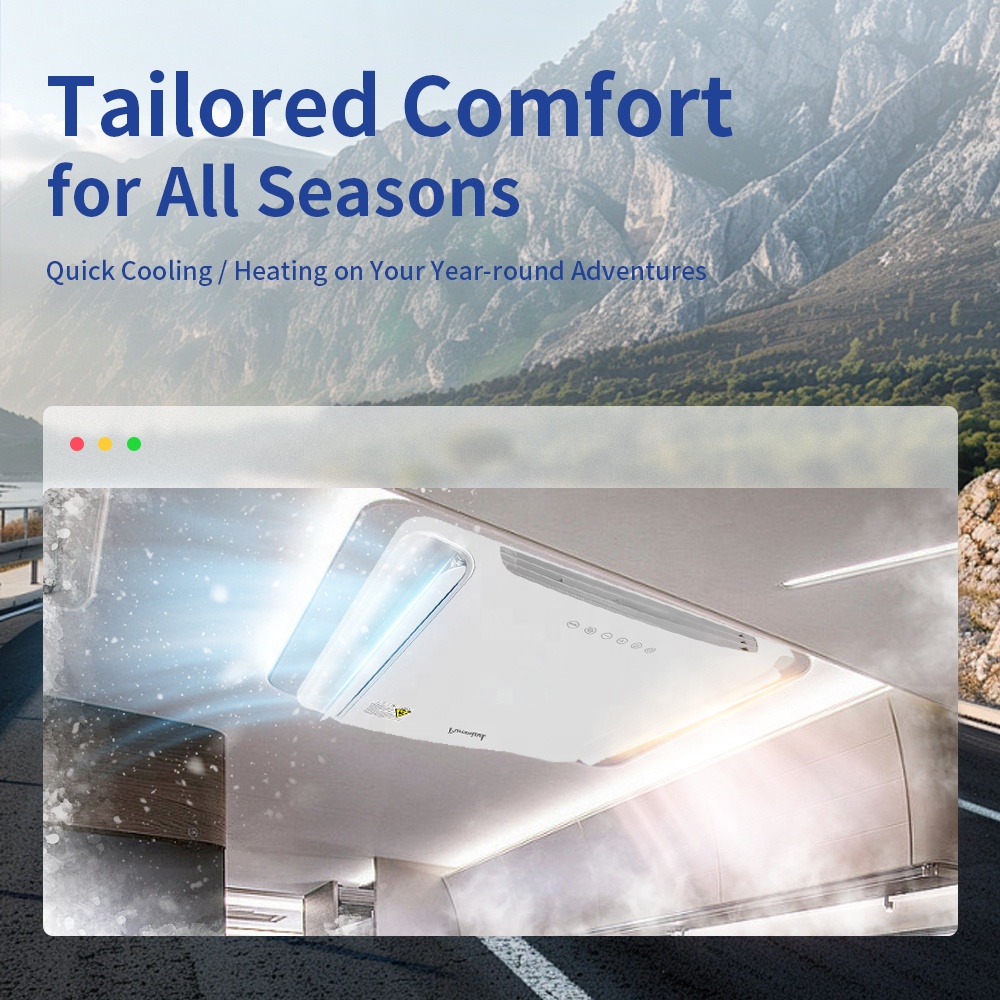 グリー オールインワン RVエアコン ルーフトップ アウトド - Outdoor Camping Vehicle のレビューと価格